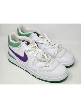 Nike Mac Attack Wimbledon Men's Shoes White/Purple/Green, FZ2097-101 Size 12
